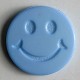 Kinderknopf Smiles diverse Farben 19 mm - Dill 560 - hellblau