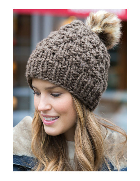 Bravo Big Pompon Mütze - Download