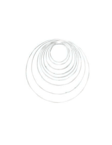 Metallring weiss - Glorex