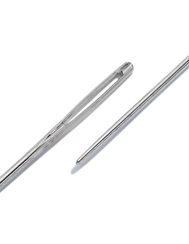 Sticknadeln ohne Spitze mit Goldöhr No.18-22 - Prym