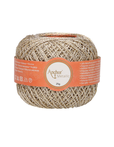 Artiste Metallic - Anchor 302 - weissgold