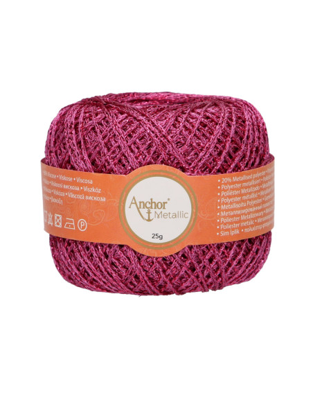 Artiste Metallic - Anchor 308 - pink