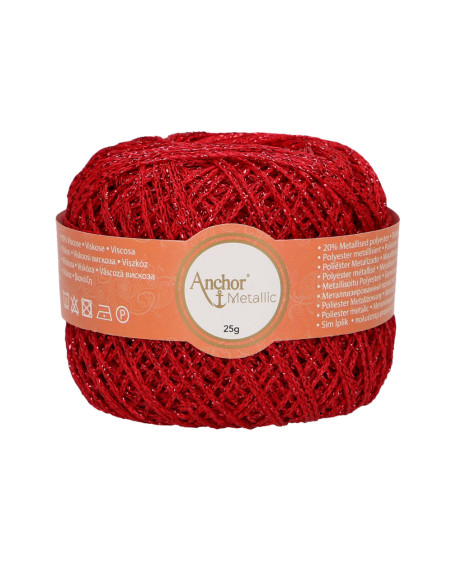 Artiste Metallic - Anchor 318 - rot