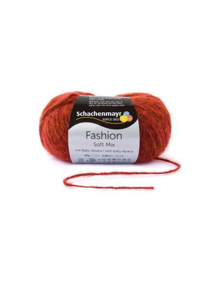 Fashion Soft Mix - Schachenmayr 00030 - karminrot