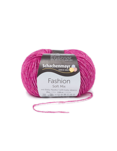 Fashion Soft Mix - Schachenmayr 00032 - magenta