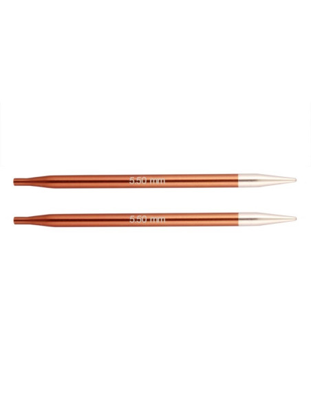 Rundstricknadelspitzen kurz - Knit Pro Zing 5.50 mm