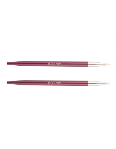 Rundstricknadelspitzen kurz - Knit Pro Zing 6.00 mm