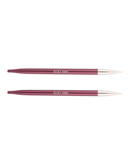 Rundstricknadelspitzen kurz - Knit Pro Zing 6.00 mm