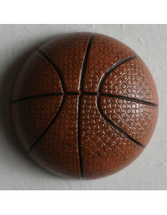 Knopf Basketball 20 mm Öse - Dill