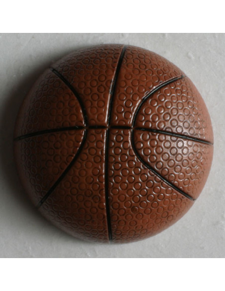 Knopf Basketball mit Öse 20 mm - Dill