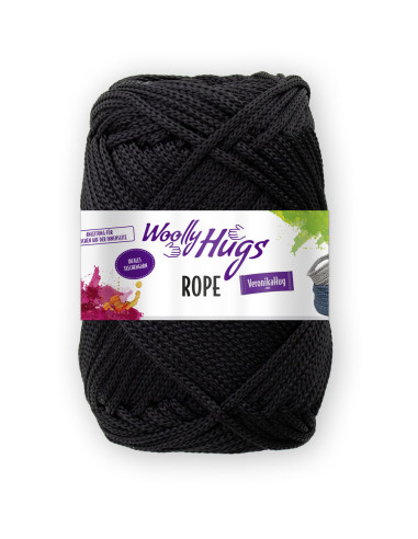 ROPE - Woolly Hugs 99 - schwarz