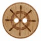 Holzknopf Steuerrad 23 mm - Dill