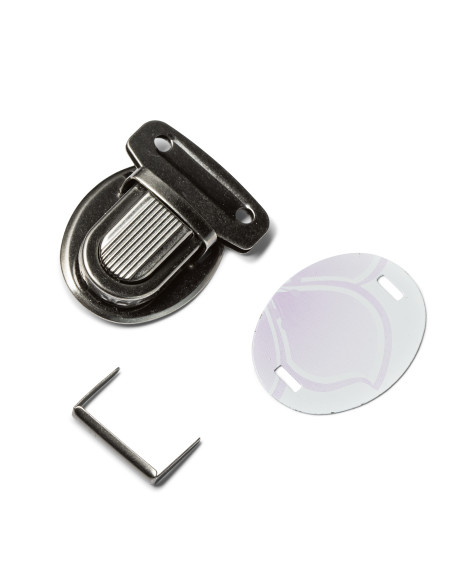 Steckschloss 26 mm altsilber - Prym