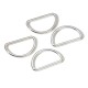 Halbrundringe 30mm silberfarbig - Prym