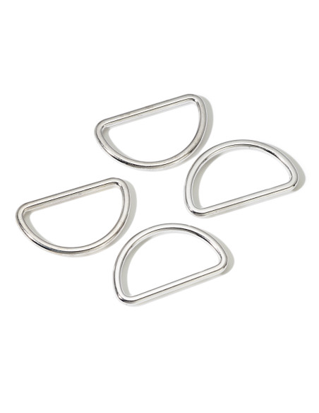 Halbrundringe 30mm silberfarbig - Prym Halbrundringe 30mm silberfarbig - Prym