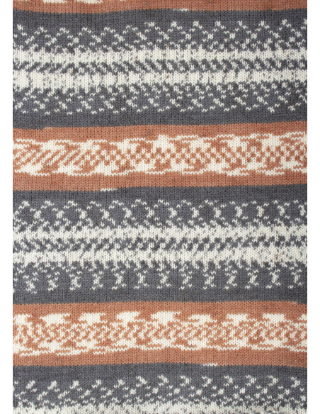 Fjord - Pro Lana 87 - natur/caramel/anthrazit