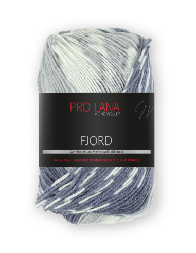 Fjord - Pro Lana 91 - natur/hellblau/marine