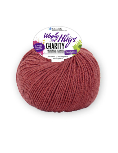 Charity - Woolly Hugs 28 - terracotta