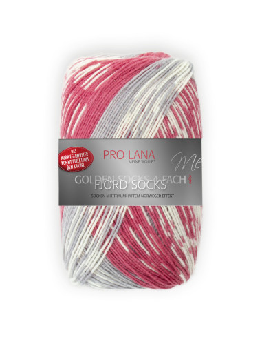 Fjord Socks - Pro Lana 183 - rot color