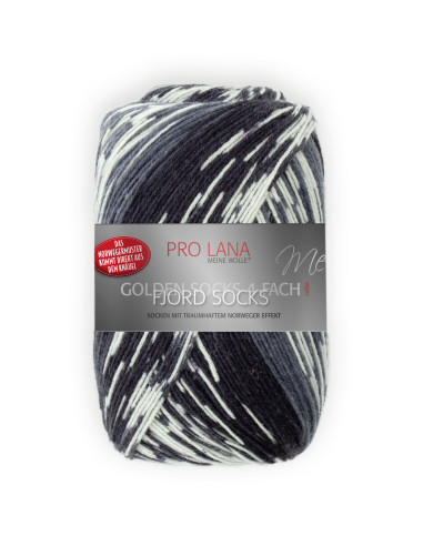 Fjord Socks - Pro Lana 190 - grau color