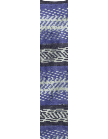 Fjord Socks - Pro Lana 184 - blau color