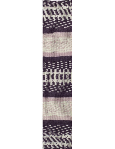 Fjord Socks - Pro Lana 188 - pflaume color