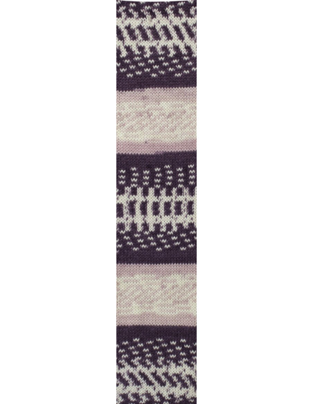 Fjord Socks - Pro Lana 188 - pflaume color