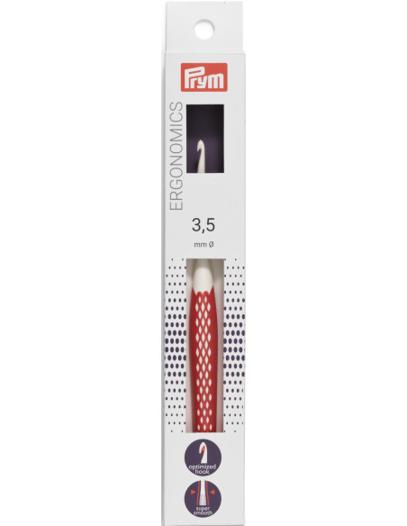 Wollhäkelnadel Ergonomics - Prym 3.50 mm