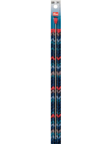Tunesische Häkelnadeln 30 cm - Prym 2.50 mm