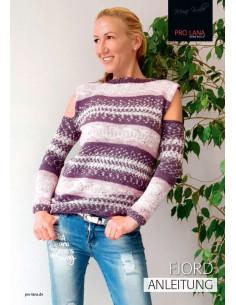 Pulli Schulterfrei Fjord - Anleitung