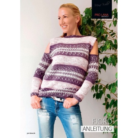 Fjord Pulli Schulterfrei Anleitung - Pro Lana