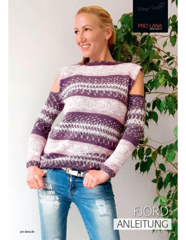 Pulli Schulterfrei Fjord - Anleitung