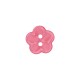 Polyesterknopf Blume pink 18 mm - Union Knopf