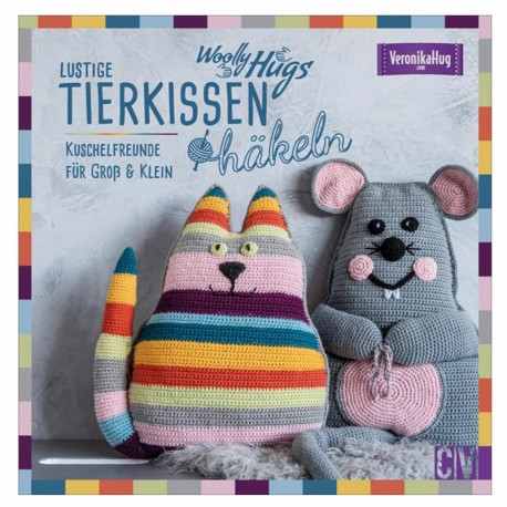 Woolly Hugs Lustige Tierkissen häkeln - CV