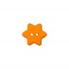 Knopf Stern orange 15 mm - Union Knopf