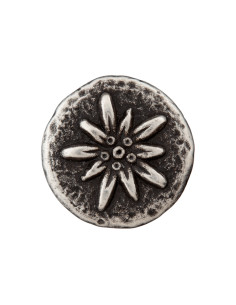 Metallknopf Edelweiss 23 mm Öse - Prym