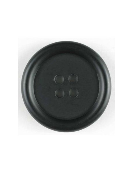 Kunststoffknopf 4-Loch 23 mm - Dill