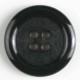 Kunststoffknopf schwarz 4-Loch 23 mm - Dill_17755