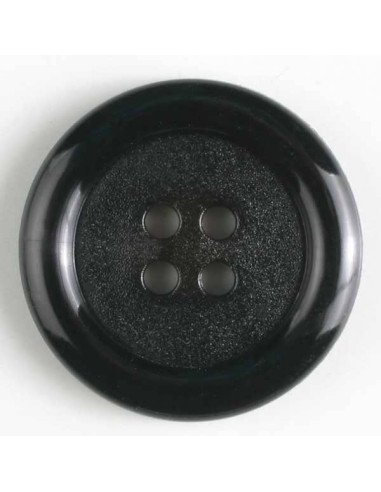 Modeknopf schwarz 23 mm 4-Loch - Dill