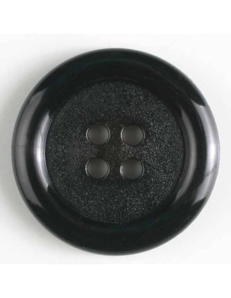 Modeknopf schwarz 23 mm 4-Loch - Dill