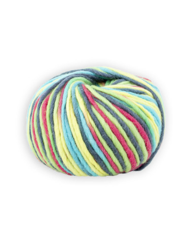 Wash Filz Colori 100 - Pro Lana 703 - koralle/türkis