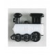 Knopf Lokomotive 20 mm - Dill  weiss