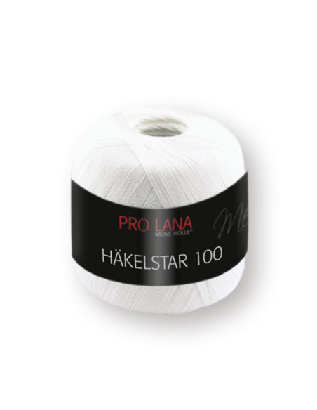 Häkelstar 100 - Pro Lana 01 - weiss