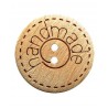 Holzknopf Handmade 15 mm - Dill