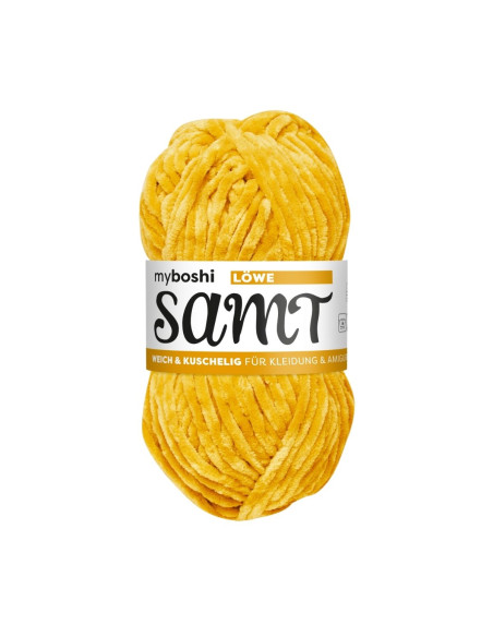 Samt - myboshi 813 - Löwe gelb