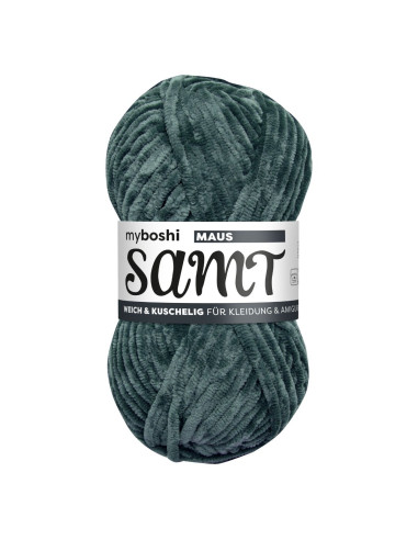 Samt - myboshi 862 - Maus grau
