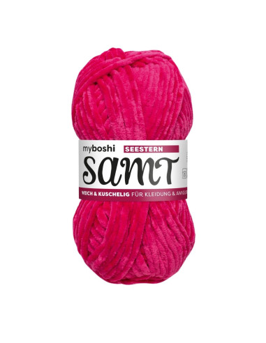 Samt - myboshi 876 - Seestern pink