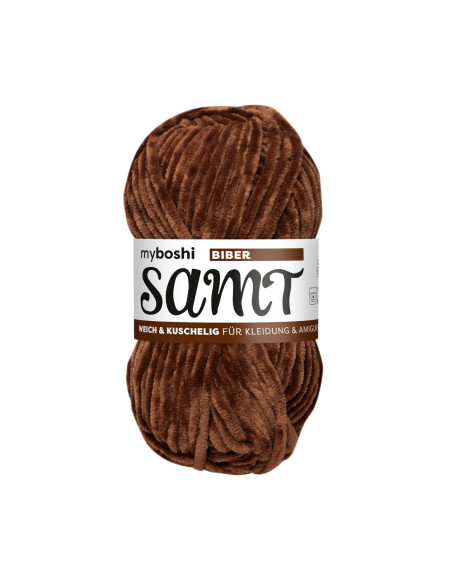 Samt - myboshi 892 - Biber braun