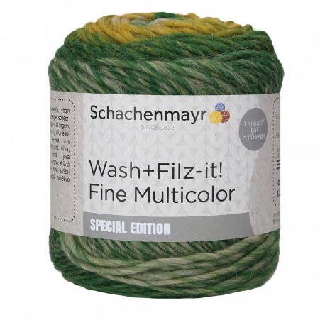 Wash+Filz-it Fine Multicolor - Schachenmayr, 00080 -  landscape color_18515