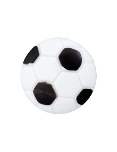 Kinderknopf Fussball 18 mm Öse - Prym